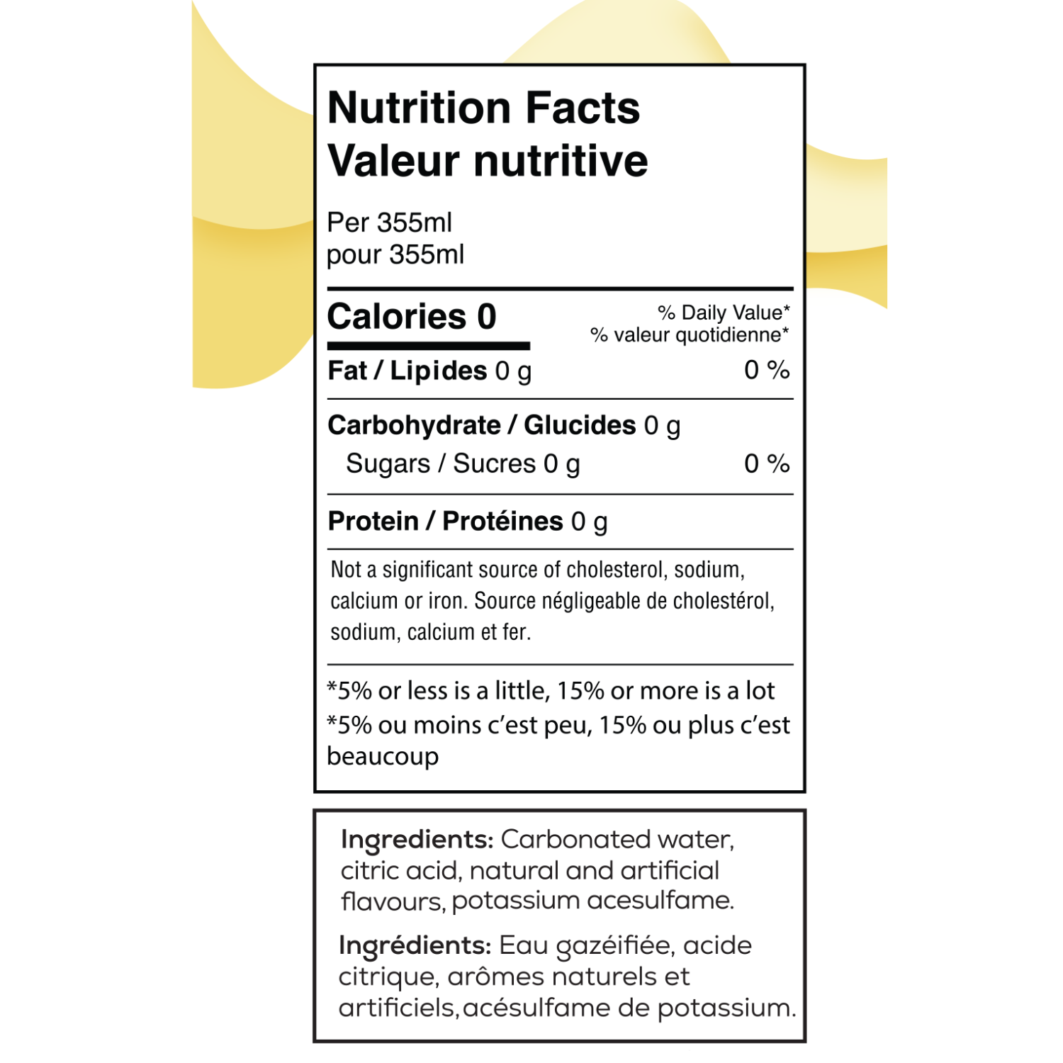 Elix Zero Sugar Lemon Gin Soda