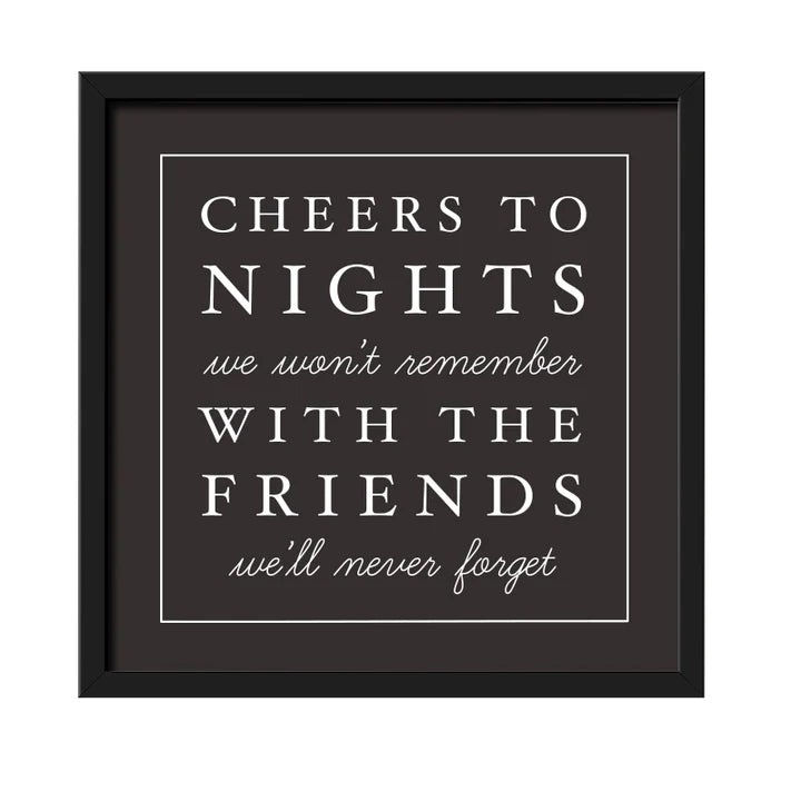 Cork Holder - Cheers to Nights