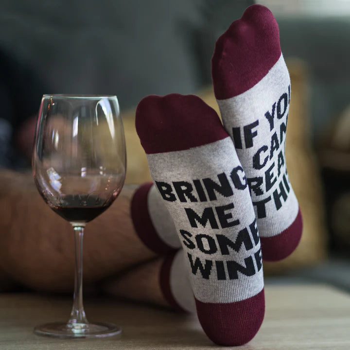 Wine Socks - Bring Me Wine