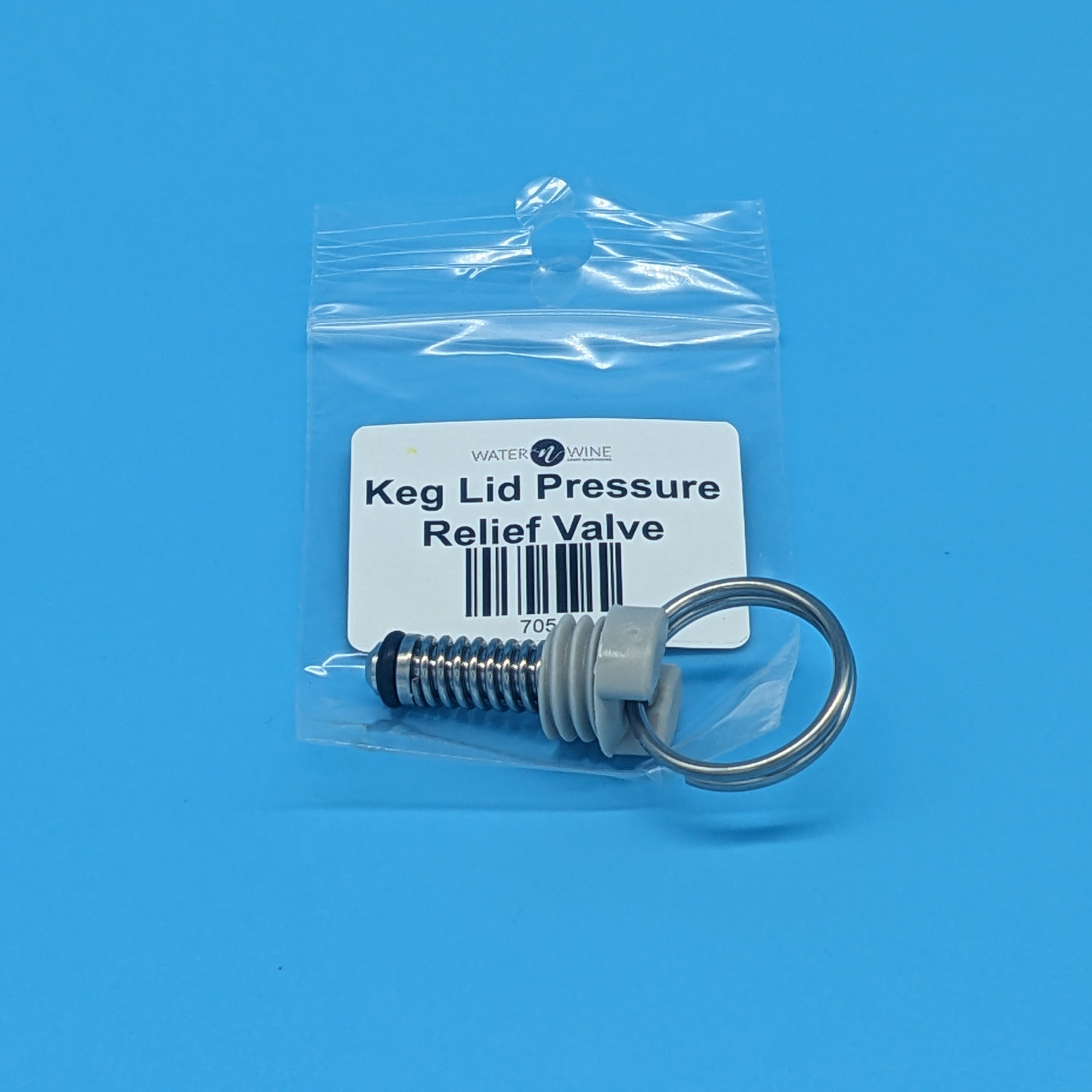 Keg Lid Pressure Relief Valve