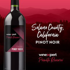 Winexpert Private Reserve Pinot Noir - Solano County California