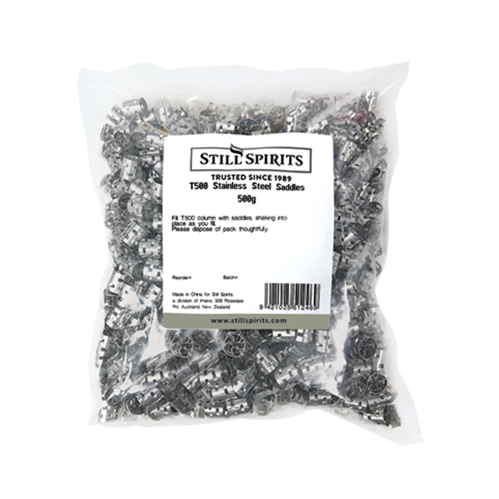 Still Spirits Turbo 500 Stainless Steel Saddles 500g