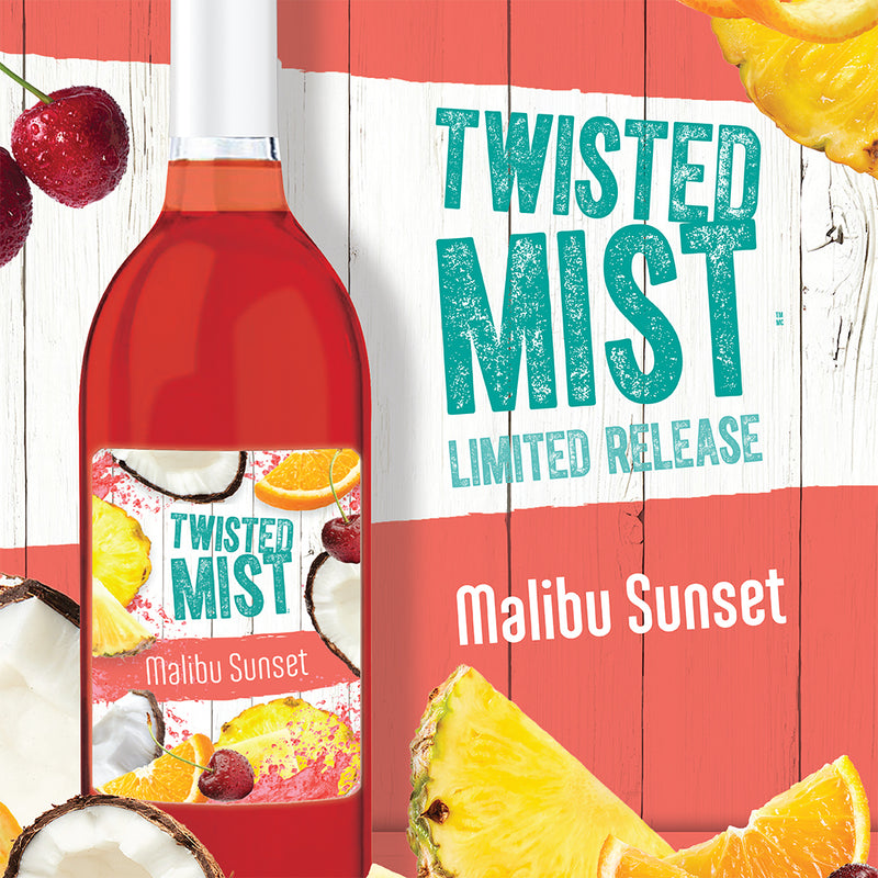 Twisted Mist Malibu Sunset