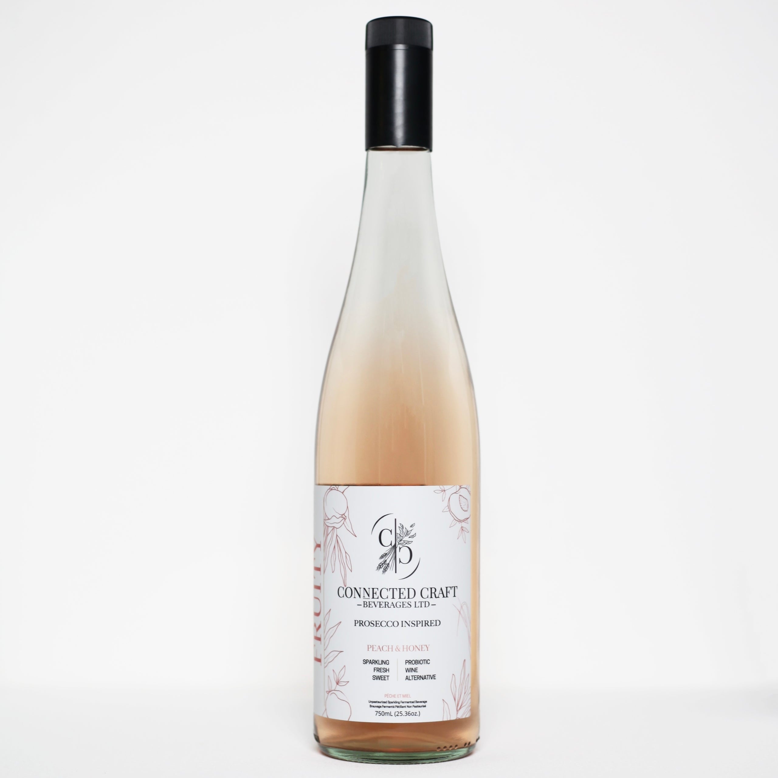 Connected Craft Peach & Honey 750ml