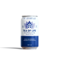 Tea of Life kombucha can on a white background