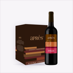 Apres Dessert Wine winemaking kit box with finished bottle