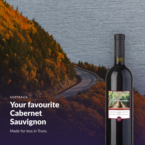 Cru International Cabernet Sauvignon — your favourite Cabernet Sauvignon, made for less in Truro