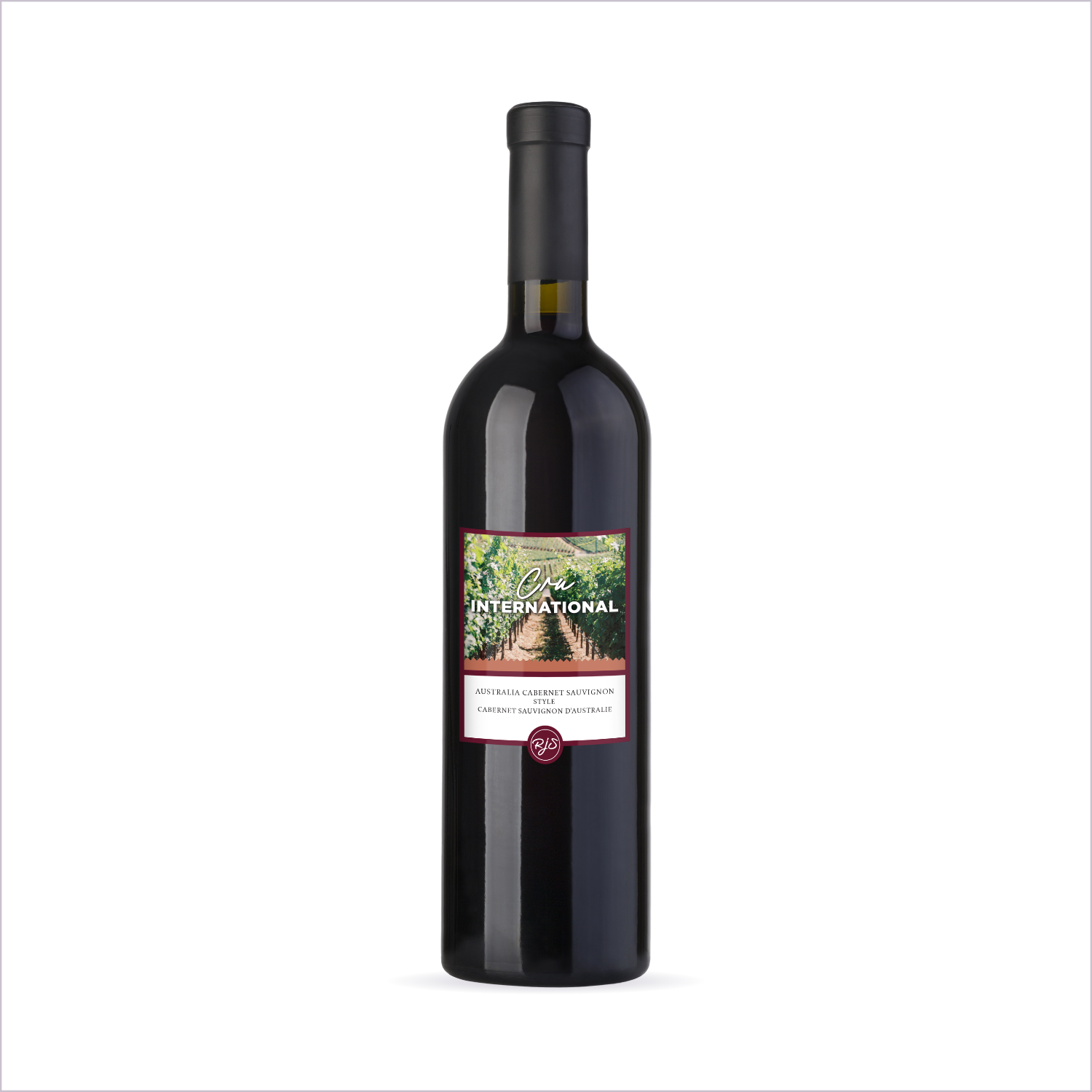 Cru International Cabernet Sauvignon — bottle