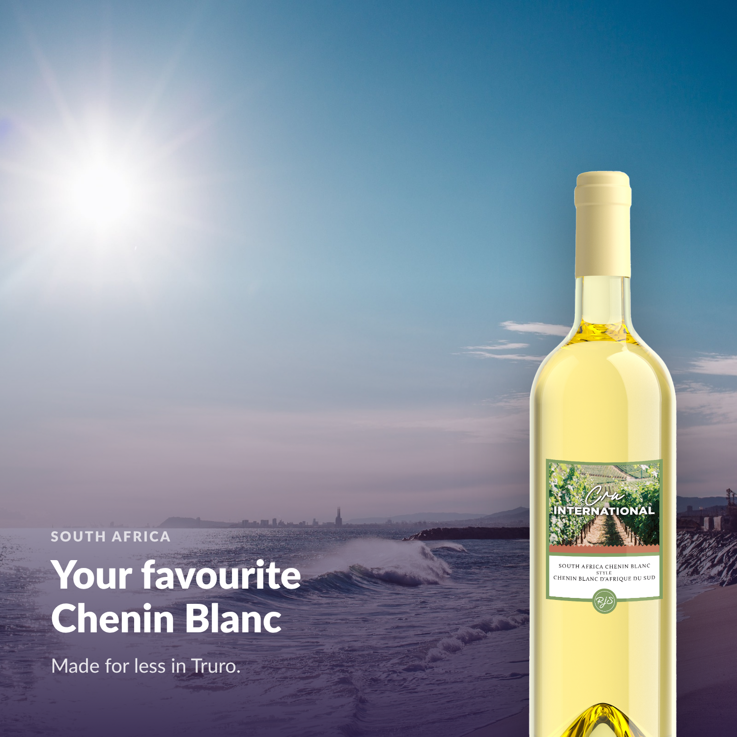 Cru International Chenin Blanc — your favourite Chenin Blanc, made for less in Truro