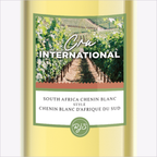 Cru International Chenin Blanc — label detail