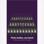 Cru International Malbec — thirty bottles, one batch