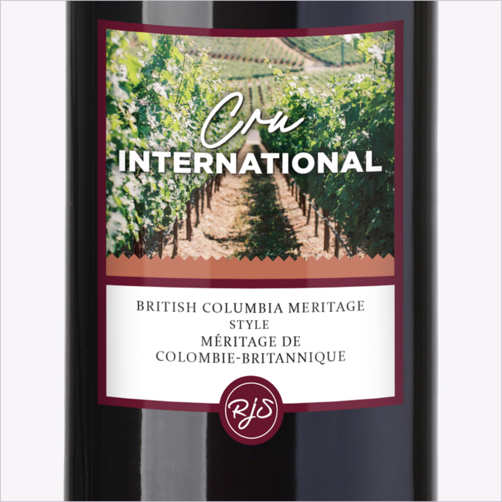 Cru International Meritage — label detail