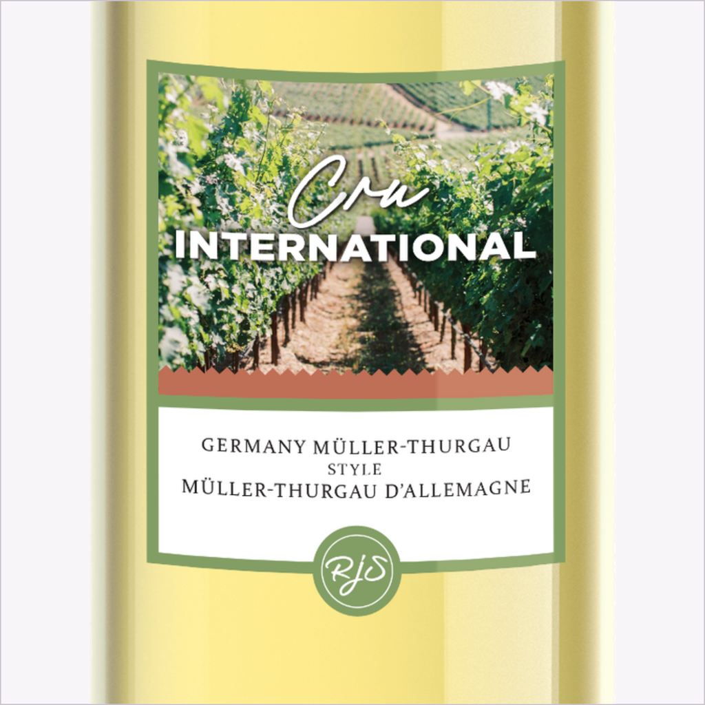 Cru International Müller-Thurgau — label detail