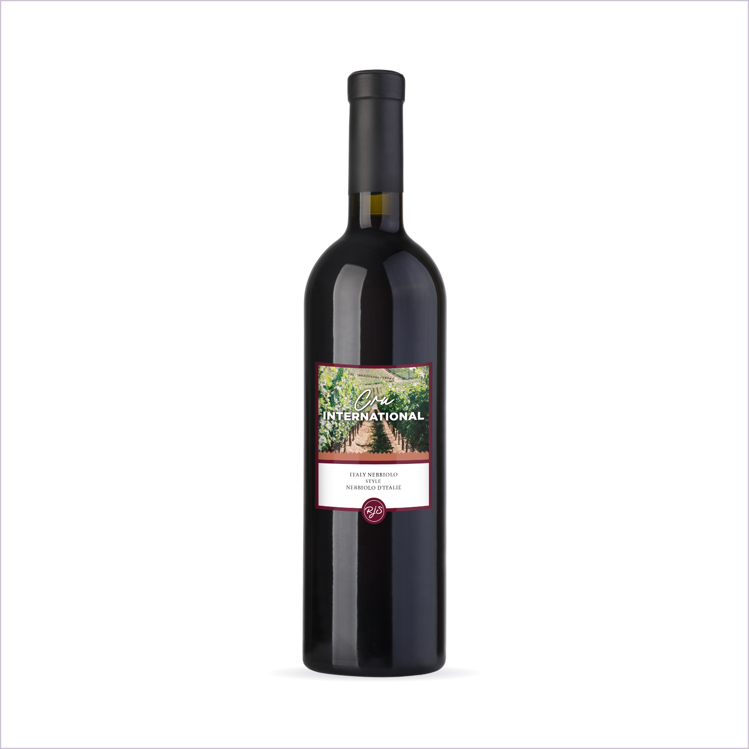 Cru International Nebbiolo — bottle