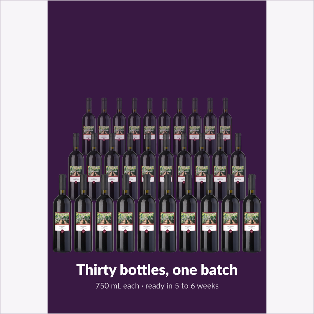 Cru International Nebbiolo — thirty bottles, one batch