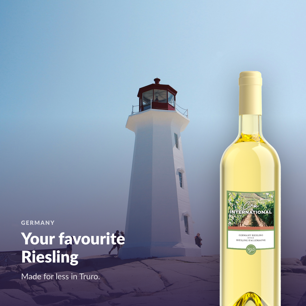 Cru International Riesling — your favourite Riesling, made for less in Truro