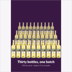 Cru International Riesling — thirty bottles, one batch