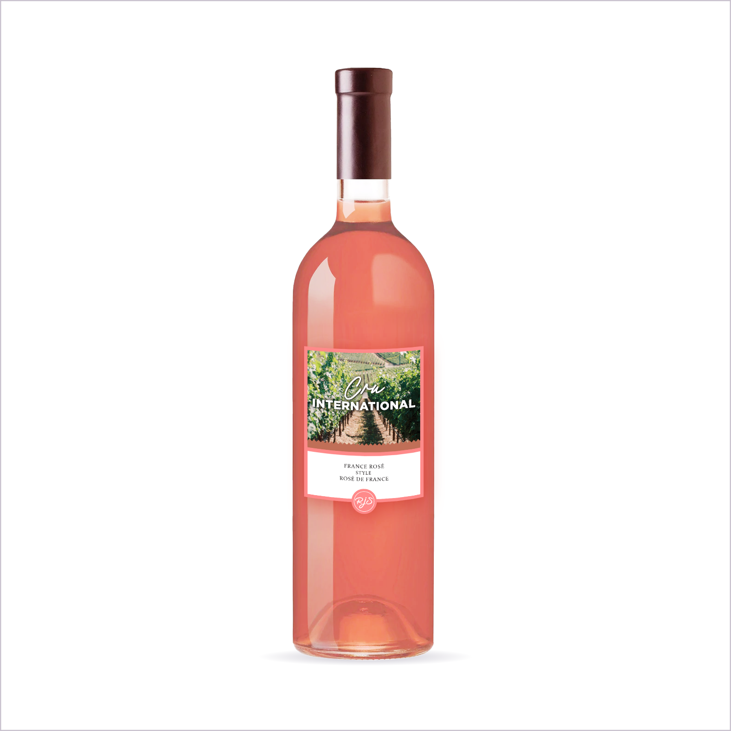 Cru International Rosé — bottle