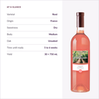 Cru International Rosé — at a glance specs