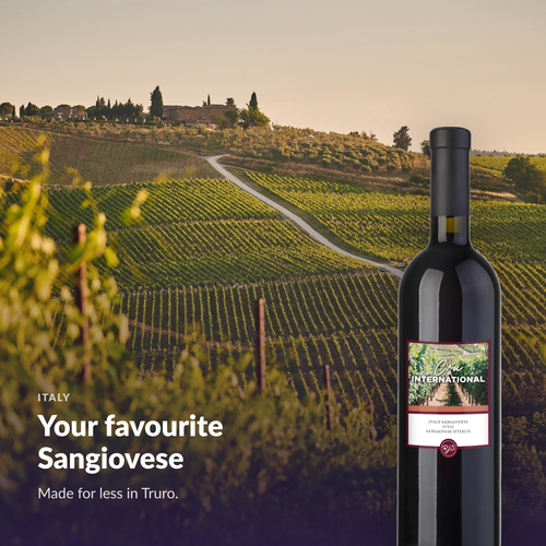 Cru International Sangiovese — your favourite Sangiovese, made for less in Truro