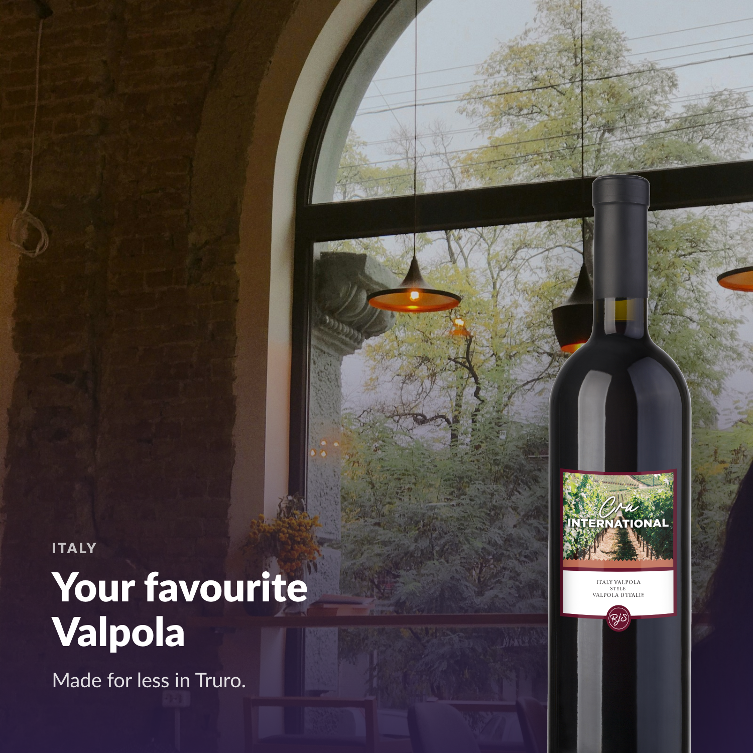 Cru International Valpola — your favourite Valpola, made for less in Truro