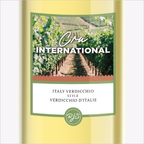 Cru International Verdicchio — label detail