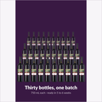 Cru International Zinfandel — thirty bottles, one batch