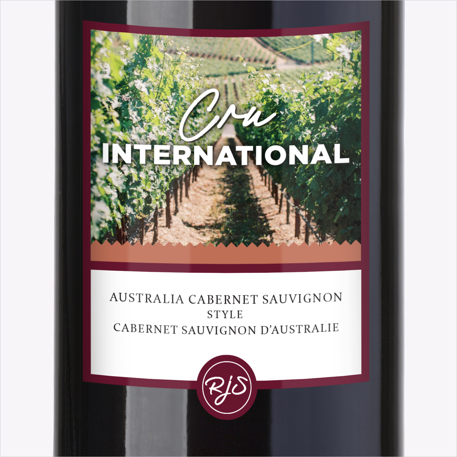 Cabernet Sauvignon label