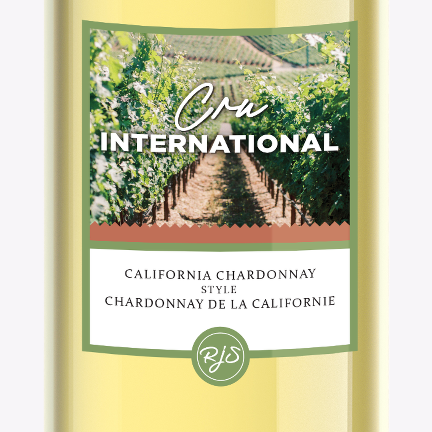 Chardonnay label