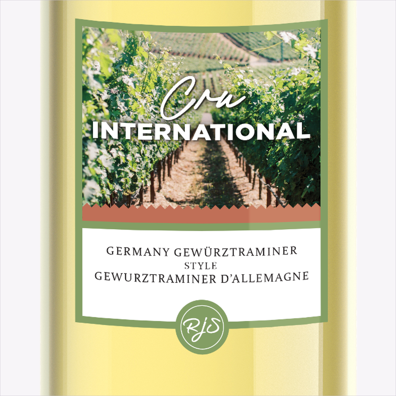 Gewurztraminer label