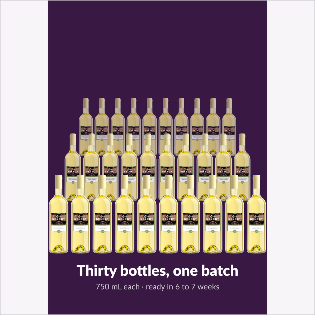 Thirty bottles, one batch — Cru Select Gewürztraminer