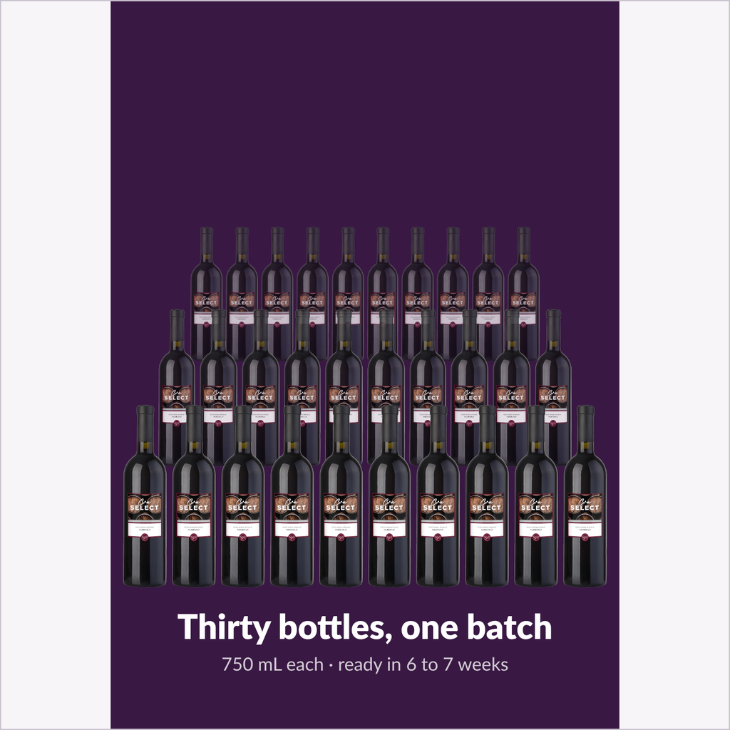 Thirty bottles, one batch — Cru Select Nebbiolo