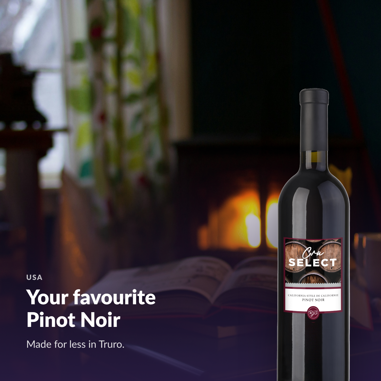 Cru Select Pinot Noir — your favourite Pinot Noir, made for less in Truro