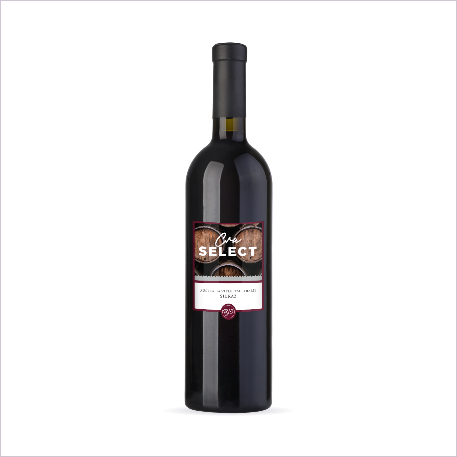 Cru Select Shiraz bottle