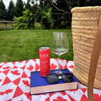 Elix Cranberry Sour at a backyard picnic
