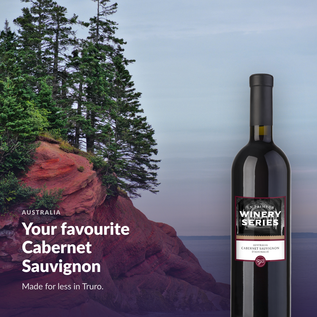 Bottle of En Primeur Winery Series Cabernet Sauvignon from Australia, made for less in Truro