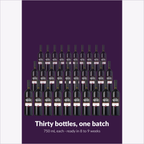 Thirty bottles from one batch of En Primeur Winery Series Cabernet Sauvignon, 750 mL each, ready in 8 to 9 weeks