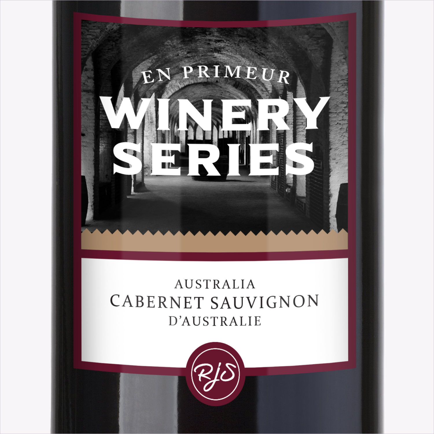 Cabernet Sauvignon label