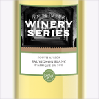 Close-up of the En Primeur Winery Series South Africa Sauvignon Blanc wine label