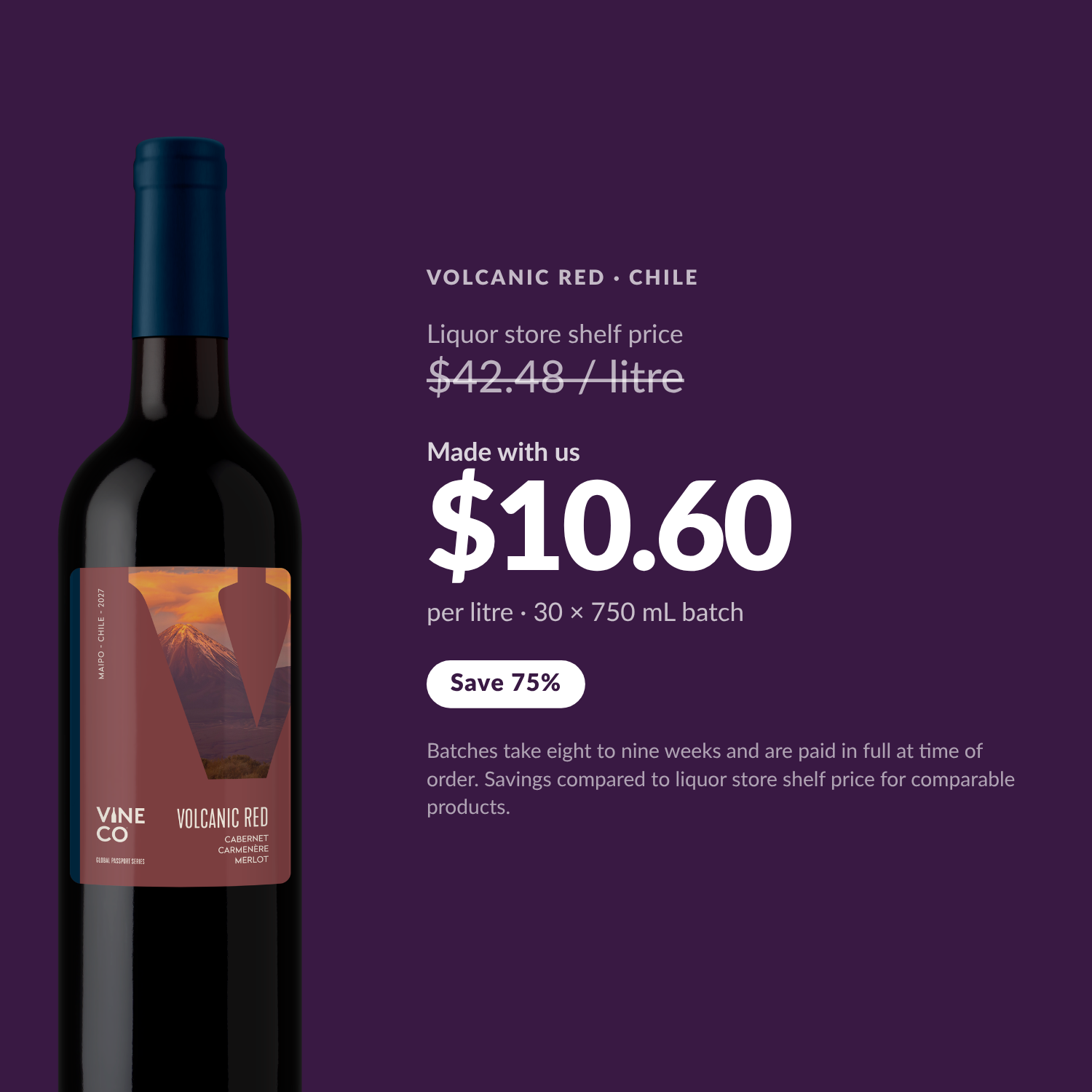 GPS27 Volcanic Red - savings