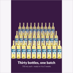 Thirty bottles of Heritage Estates Sauvignon Blanc from one batch