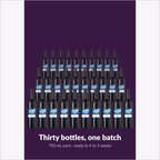 Thirty bottles of Heritage Estates Pinot Noir from one batch