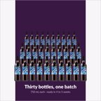 Thirty bottles, one batch — Island Mist Blueberry