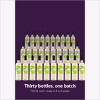 Thirty bottles, one batch — Island Mist Green Apple