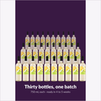 Thirty bottles, one batch — Island Mist Pineapple Pear