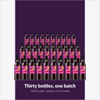 Thirty bottles, one batch — Island Mist Pomegranate