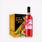 Island Mist Raspberry Dragon Fruit wine kit and finished bottle
