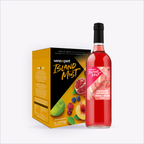 Island Mist Strawberry Watermelon wine kit and finished bottle