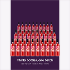 Thirty bottles, one batch — Island Mist Strawberry Watermelon