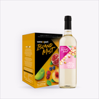 Island Mist White Cranberry wine kit and finished bottle